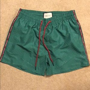Gucci swim trunks size small